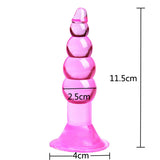 Mini Anal Plug Beads Skin Feeling Dildo For Anal Sex Toys For Men and Women