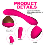 G Spot Dildo Vibrator for Women (Silicone Waterproof )12 Modes Vibrator Sex Toys for Woman