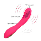 G Spot Dildo Vibrator for Women (Silicone Waterproof )12 Modes Vibrator Sex Toys for Woman