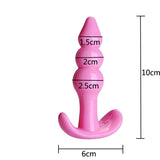 Mini Anal Plug Beads Skin Feeling Dildo For Anal Sex Toys For Men and Women