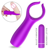 Vibration Breast Clip Nipple Massage 9  patterns Multipurpose Teaser For Women NIpple Clipping Clitoris Clipping