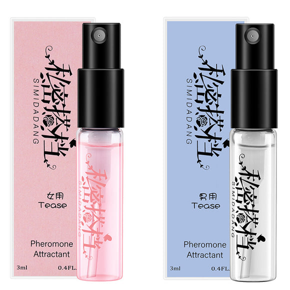 Pheromone Perfume For Men and Women Body Emotions Spray Flirt Perfume Water Based Fragrance (3 ml)