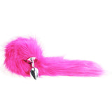 Fox Tail Anal Plug Metal Fake Furry Butt Plug For Women BDSM Play Toys For Women