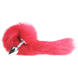 Fox Tail Anal Plug Metal Fake Furry Butt Plug For Women BDSM Play Toys For Women