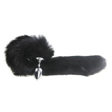 Fox Tail Anal Plug Metal Fake Furry Butt Plug For Women BDSM Play Toys For Women