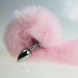 Fox Tail Anal Plug Metal Fake Furry Butt Plug For Women BDSM Play Toys For Women