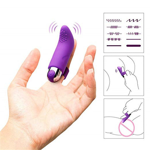 Finger Vibrato G Spot Vibrator Sex Toys For Women Powerful mini Vibrator Adult Toys