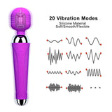 Powerful Magic Wand Vibrator For Woman Vagina and Clitoris Stimulation Adult Toys