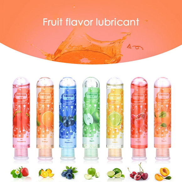 Lubricant For Women Fruit Flavors Lube For Anal Sex Water Based Lubricants In 7 Flavors