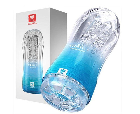 Male Masturbator Transparent Vagina For Sex Adult Sex Product Vacuum Cup For Men