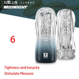 Male Masturbator Transparent Vagina For Sex Adult Sex Product Vacuum Cup For Men