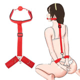 BDSM Bondage Restraint Fetish Handcuffs & Ankle Cuffs Erotic Sex Toys For Woman