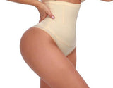 Sexy Butt Lifting Panties Women High Waist Belly Control Slimming Thong